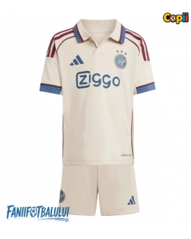 Ajax Echipament de Fotbal Replică 2025-26 Copii Treilea (+ Șorturi)
